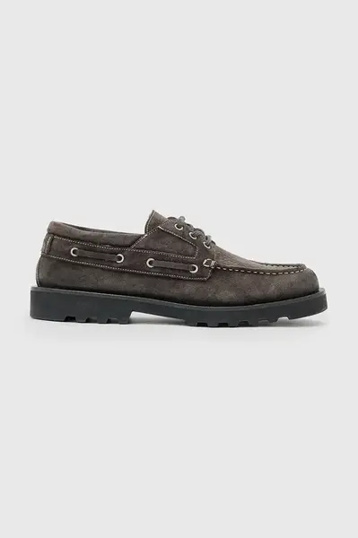 Kožené polobotky AllSaints SKIFF SUEDE SHOE