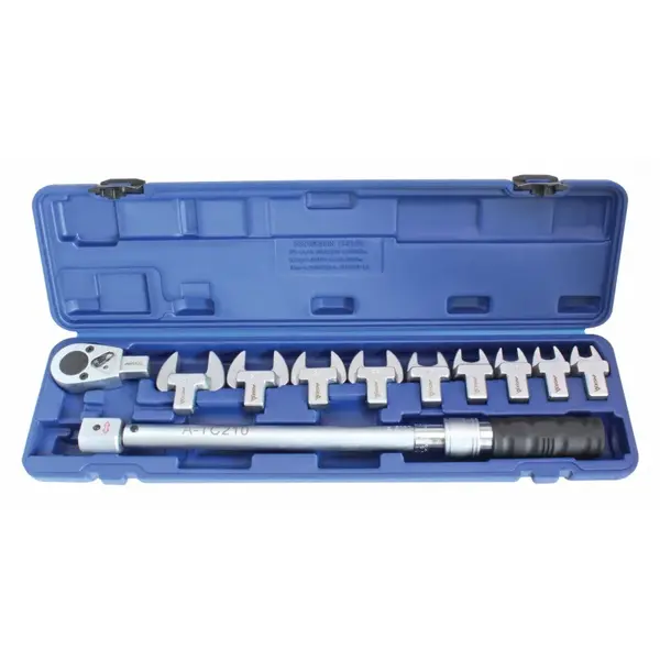 Momentový klíč 1/2", 40-210 Nm, s vyměnitelnými plochými klíči 13-30 mm - ASTA