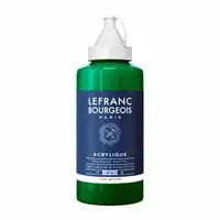 Akrylová barva Lefranc 750ml – 391 Medium Green