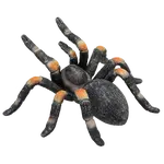 Tarantule rudokrká figurka