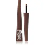 GOSH COPENHAGEN Slanted Pro Liner tekuté oční linky odstín 003 Matt Brown 2.5 ml