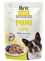 Brit Care Dog kapsička Mini Lamb fillets in gravy 85 g | Kapsička pre psov