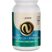 Nupreme Chlorella + Spirulina 750 tablet BIO