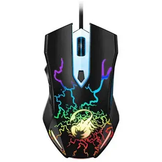 Genius Myš GX Gaming 31040002400, 2000DPI, optická, 6tl., drátová USB, černá