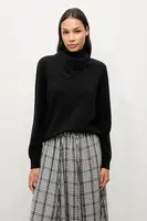 Svetr z merino vlny se šátkem Answear.LAB