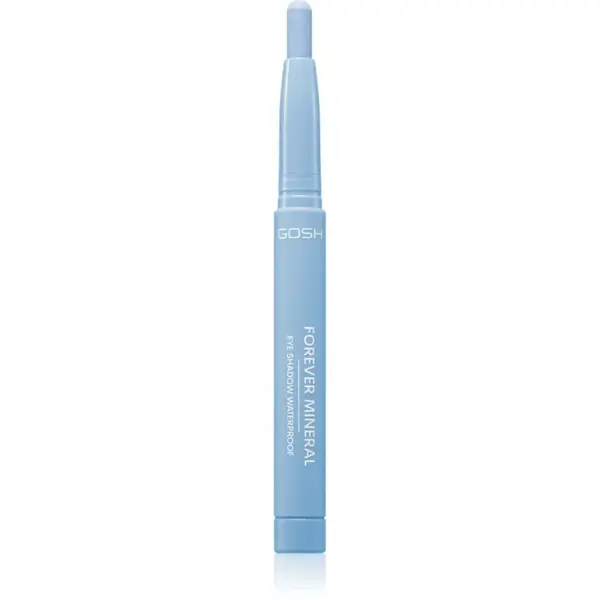 GOSH COPENHAGEN Forever Mineral Matte dlhotrvajúce očné tiene v ceruzke odtieň 020 Matt Blue 1.4 g