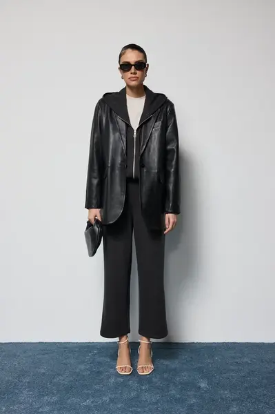 Kožené sako Answear.LAB