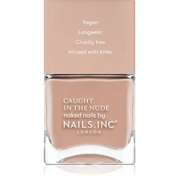Nails Inc. Caught in the nude lak na nehty odstín Mykonos Beach 14 ml