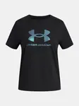 Dívčí tričko Under Armour UA G Rival Shimmer SS-BLK - Holky
