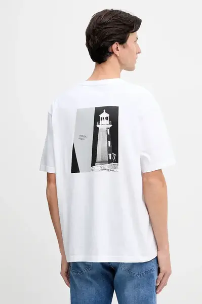 Bavlněné tričko BOSS Orange Te_polar