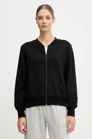 Mikina Emporio Armani Underwear dámská, černá barva, s aplikací, EW001908 AF15356