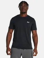 Čierne športové tričko Under Armour UA LAUNCH SHORTSLEEVE