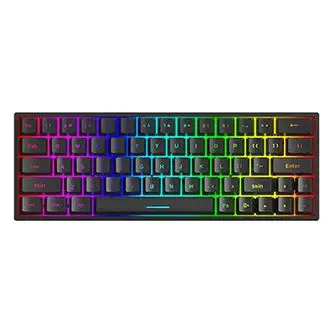 Marvo SHOGO 63W, klávesnice US, Tri-mode, mechanická, RGB
