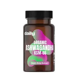 DAILY Organic Ashwagandha KSM-66 60 kapslí