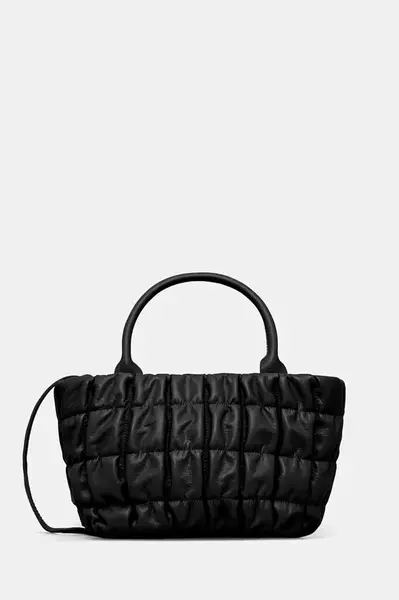 Kožená kabelka Answear.LAB černá barva