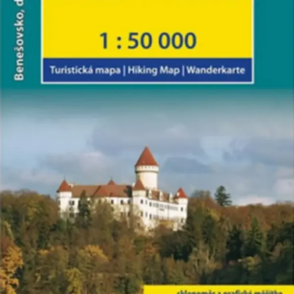 1: 50T (33)-Benešovsko, dolní Posázaví (turistická mapa) (Defekt)