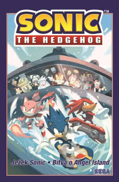 Ježek Sonic 3 - Bitva o Angel Island (Defekt) - Ian Flynn