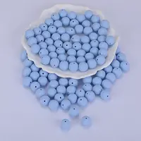Round Silicone Focal Beads