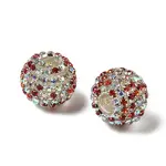 Sparkle Glass Rhinestone Round Beads