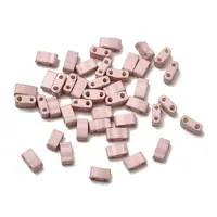 2-Hole Baking Paint Glass Seed Beads