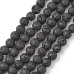 Natural Lava Rock Beads Strands