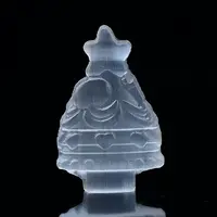 Gesso Christmas Tree Carved Figurines