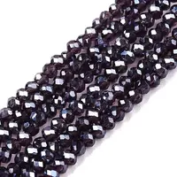 Electroplate Glass Beads Strands