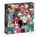 Wintry Cats 500 Piece Puzzle - Galison