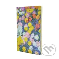 Paperblanks - zošit Monet’s Chrysanthemums (linajkovaný, A4)