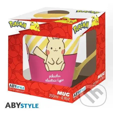 Pokémon Hrnček Pikachu - Electric