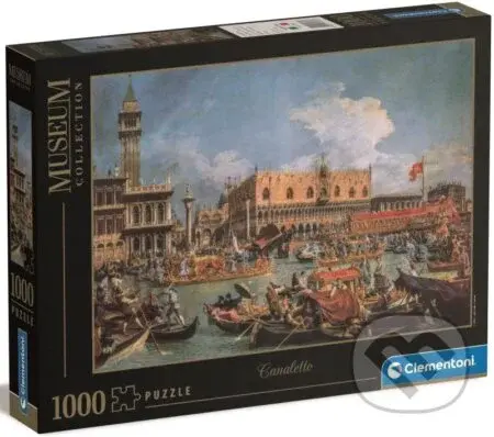 Puzzle Canaletto: Návrat Bucintora do Molo na Den Nanebevstoupení Páně