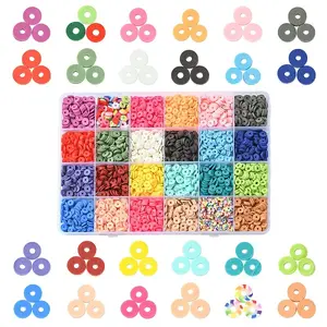24 Style Handmade Polymer Clay Beads