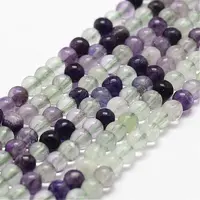 Natural Fluorite Bead Strands