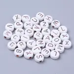 Opaque White Acrylic Beads