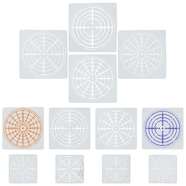 Plastic Drawing Stencil