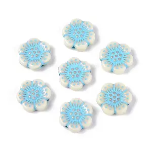 Painted Opaque Acrylic Beads