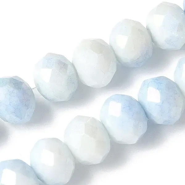 Electroplate Glass Beads Strands