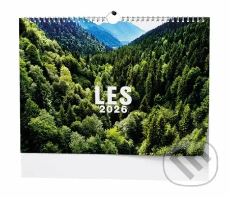 Les 2026 - nástěnný kalendář