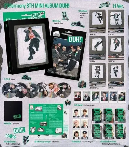 P1Harmony: Duh! / Random Compact edition - P1Harmony