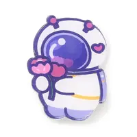 Cartoon Style Acrylic Brooches