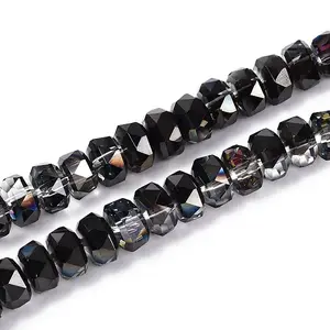 Electroplate Glass Beads Strands