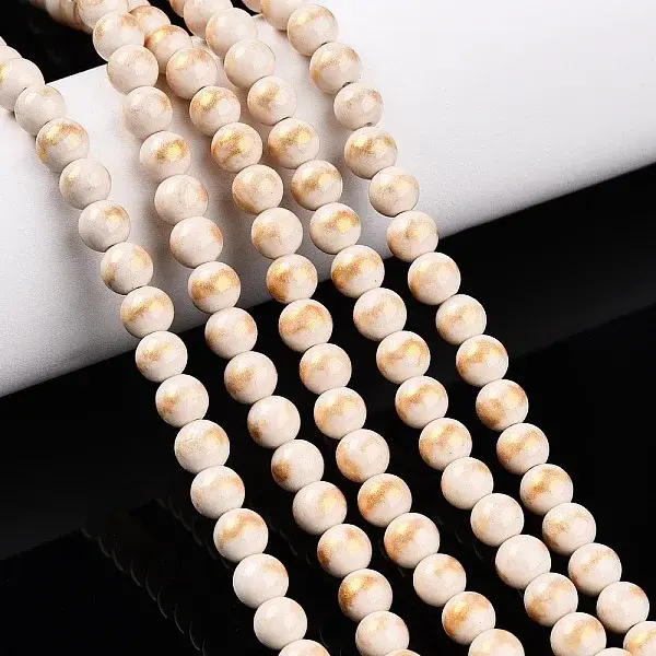 Natural Mashan Jade Beads Strands