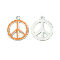 Alloy Enamel Pendants