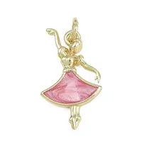 Brass Enamel Pendants