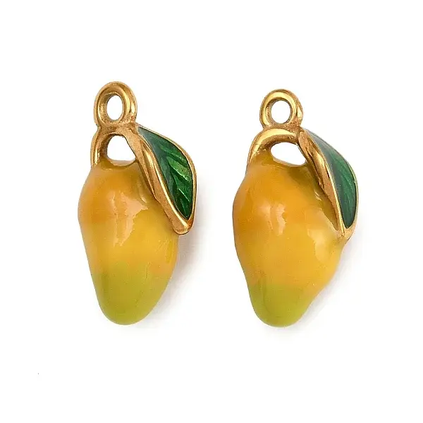 304 Stainless Steel Enamel Pendants