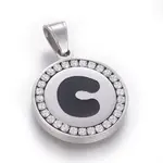304 Stainless Steel Enamel Pendants