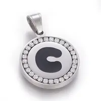 304 Stainless Steel Enamel Pendants