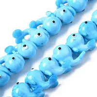 Handmade Bumpy Lampwork Beads Strands