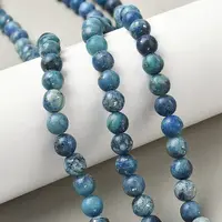 Dyed Natural Dolomite Beads Strands