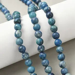 Dyed Natural Dolomite Beads Strands